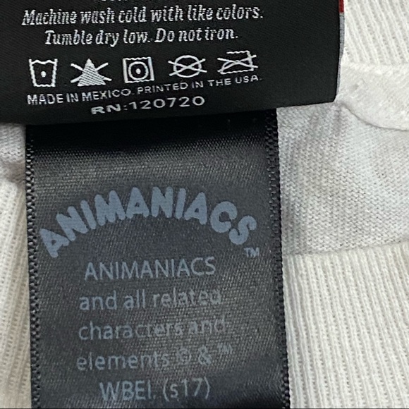The Hundreds X Animaniacs white shirt size medium - Picture 6 of 7